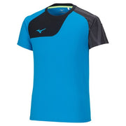 Mizuno T-shirt, plastic shirt, short sleeve top, MIZUNO sportswear, men's