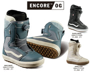 Vans Women's ENCORE OG Snowboard Boots 24/25. Free Shipping.