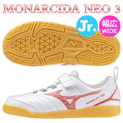 Immediate shipping Mizuno Futsal Shoes Kids Monarchida Neo 3 Club KIDS IN NEO Junior MIZUNO Wide Futsal Soccer P1GG242660