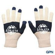 Immediate shipping ATHLETA Field Knit Gloves Smartphone Compatible Futsal Soccer Wear Men's 05328