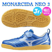 Immediate shipping Mizuno Futsal Shoes Kids Monarchida Neo 3 Club KIDS IN NEO Junior MIZUNO Wide Futsal Soccer P1GG2426627