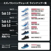 Mizuno Wave Rider 29 SW 4E Super Wide Running Shoes, Men's and Unisex, Platform Sole, J1GC2504