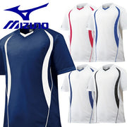 Mizuno Baseball Shirt, V-Neck, Softball Shirt, 12JC5L10