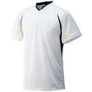 Mizuno Baseball Baseball Shirt Half Button Small Collar Top Up Shirt MIZUNO Softball 52LE2