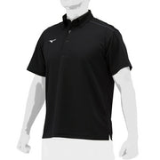 Mizuno Baseball Polo Shirt Short Sleeve Top MIZUNO Softball Unisex 12JCAP13