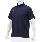 Mizuno Baseball Polo Shirt Short Sleeve Top MIZUNO Softball Unisex 12JCAP13