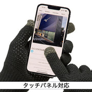 Mizuno Baseball Knit Gloves Smartphone Compatible Breath Thermo Mizuno Pro Cold Protection MizunoPro Softball Men's 12JYAA01