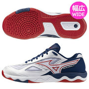 Mizuno Table Tennis Shoes Wave Medal 7 Wide 3E Wide MIZUNO Unisex 81GA2415