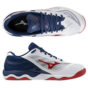 Mizuno Table Tennis Shoes Wave Medal 7 Wide 3E Wide MIZUNO Unisex 81GA2415