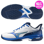 Mizuno Tennis Shoes Wave Exceed 5 Wide OC Clay For Artificial Grass Courts with Sand Wide 3E MIZUNO 61GB2312