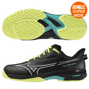 Mizuno Tennis Shoes Wave Exceed 5 SW OC Clay For Artificial Grass Courts with Sand Extra Wide 4E MIZUNO 61GB2314