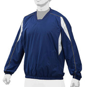 Mizuno Baseball Lining Mesh V-Neck Jacket Top Water Repellent Jacket V-Neck Softball Wear 12JE9V33