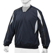 Mizuno Baseball Lining Mesh V-Neck Jacket Top Water Repellent Jacket V-Neck Softball Wear 12JE9V33