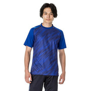 Mizuno Soccer Plastic Shirt Short Sleeve Top Quick Dry Field Shirt Futsal Wear MIZUNO P2MAA041 Men's