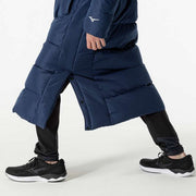 Mizuno Men's/Unisex Down Long Bench Coat (32MEB550) - Ships Immediately