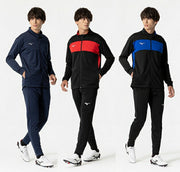 Mizuno Men's Junior Slim Fit Warm-Up Jersey Pants for Soccer and Futsal (P2MDB090)