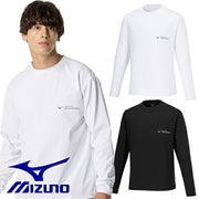 Mizuno Men's Soft Dry Long Sleeve Soccer T-Shirt, Futsal Wear, P2MAB066