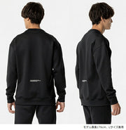 Mizuno Men's Stretch Slim Pullover Sweatshirt, Men's Soccer/Futsal Wear, P2MCB066