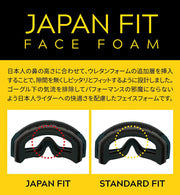 VONZIPPER Men's Mach VFS Snowboard Goggles, White Gloss Fire Chrome, Sizes 24/25