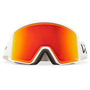 VONZIPPER Men's Mach VFS Snowboard Goggles, White Gloss Fire Chrome, Sizes 24/25