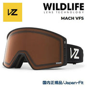 VONZIPPER Men's Mach VFS Snowboard Goggles, Black Satin with Photochromic Lenses, Sizes 24/25, MEF0