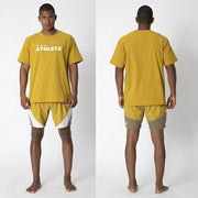 ATHLETA Men's Dry Feather T-Shirt, Short Sleeve, Futsal/Soccer Apparel, Ships Immediately. Product Code: 03398