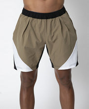 ATHLETA Men's Colorblock TR Shorts with Pockets, Futsal and Soccer Apparel, Ships Immediately. Product Code: 04173