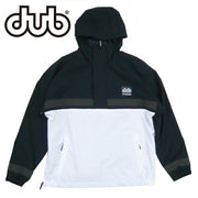 DUB BRAND Men's LINE HALF ZIP Snowboard Jacket, Black, Sizes 24/25, Free Shipping