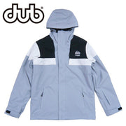 DUB BRAND Men's Zip Snowboard Jacket, Sax/Black, Sizes 24/25, Free Shipping