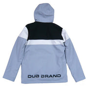 DUB BRAND Men's Zip Snowboard Jacket, Sax/Black, Sizes 24/25, Free Shipping