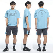 Immediate shipping: Svolme short-sleeved T-shirt with logo, TSDG, perfect for futsal and soccer. Product number: 1251-35800.