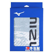 Mizuno MIZUNO Face Towel, Made in Imabari, Boxed, 34cm x 83cm, Sports Towel, 32JYC112