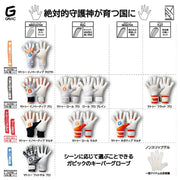 Immediate shipping: GAVIC Matoo Innovative Pro Goalkeeper Gloves for Soccer and Futsal (GC3015)