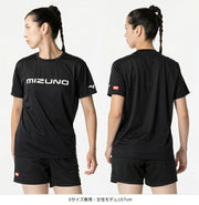 Mizuno MIZUNO Table Tennis Uniform T-Shirt, Short Sleeve, Game Shirt, Men's, Unisex, 82JAB110