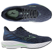 Mizuno Wave Rider 28 Running Shoes with Platform Sole (J1GC240351) - Ships Immediately