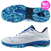 Mizuno Wave Exceed Tour Lite 2 Wide Tennis Shoes (OC 3E) for Clay and Sand-Filled Artificial Turf Courts, Men's, Unisex, and Juniors, 61GB2318