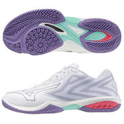 Mizuno Wave Claw EL 2 FIT Badminton Shoes, 2E, Men's and Unisex, 71GA2582