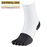 Mizuno 5-finger short soccer socks, Zero Glide Neo grip stockings, for futsal (P2MXC010)