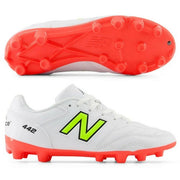 Immediate shipping: New Balance 442 V2 Academy HG JNR Junior Soccer Cleats (JS43HIB2W)