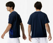 Mizuno Game Shirt, Uniform, Short Sleeve, Top, Tennis, Soft Tennis, Badminton, Men's, Unisex, 62JAC020