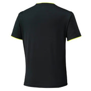 Mizuno Game Shirt, Uniform, Short Sleeve, Top, Tennis, Soft Tennis, Badminton, Men's, Unisex, 62JAC026