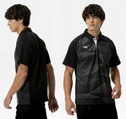 Mizuno Game Shirt, Uniform, Short Sleeve, Top, Tennis, Soft Tennis, Badminton, Men's, Unisex, 62JAC023