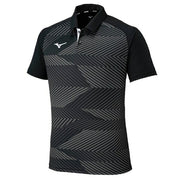 Mizuno Game Shirt, Uniform, Short Sleeve, Top, Tennis, Soft Tennis, Badminton, Men's, Unisex, 62JAC023