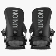 UNION STR Snowboard Bindings, Black, 24/25cm, Men's