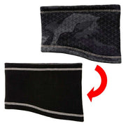 Mizuno Junior Neck Warmer, Reversible Fleece, Sportswear, Cold Weather Protection, Kids, 32JYB701