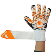 Uhlsport Goalkeeper Gloves, Soft Half Negative Comp, 1011368