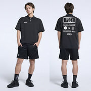 Immediate shipping: Svolme short-sleeved polo shirt with DRY box logo, perfect for futsal and soccer. Product number: 1251-37500.