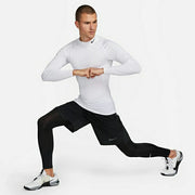 Nike Pro DF Moc Tight Long Sleeve Undershirt (Size L/S) (FB7909-100)
