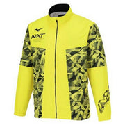 Mizuno NXT Breath Thermo fleece-lined windbreaker warmer jacket (32JEB740)
