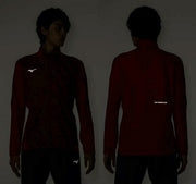 Mizuno MIZUNO Dry Aeroflow Hybrid Jersey Jacket, Men's/Unisex, 32MCB031